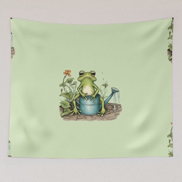Item preview, Garden Frog designed and sold by cozyvintage.
