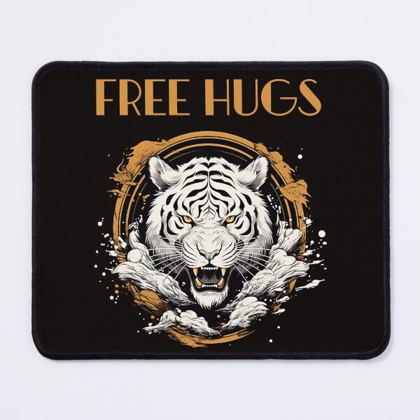 Item preview, Free Hugs Tiger designed and sold by TigerRoseStudio.