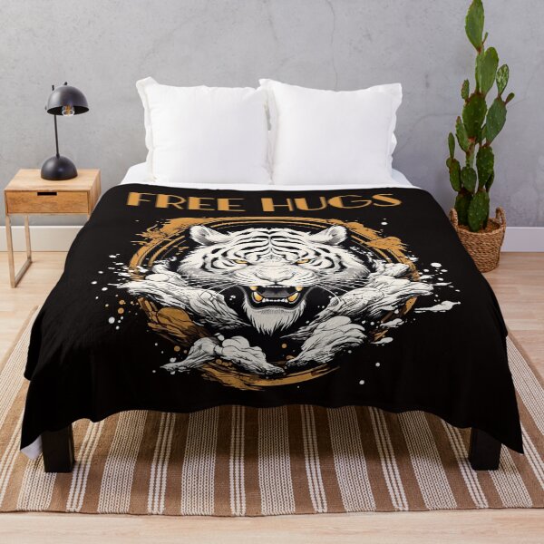 Item preview, Free Hugs Tiger  designed and sold by TigerRoseStudio.
