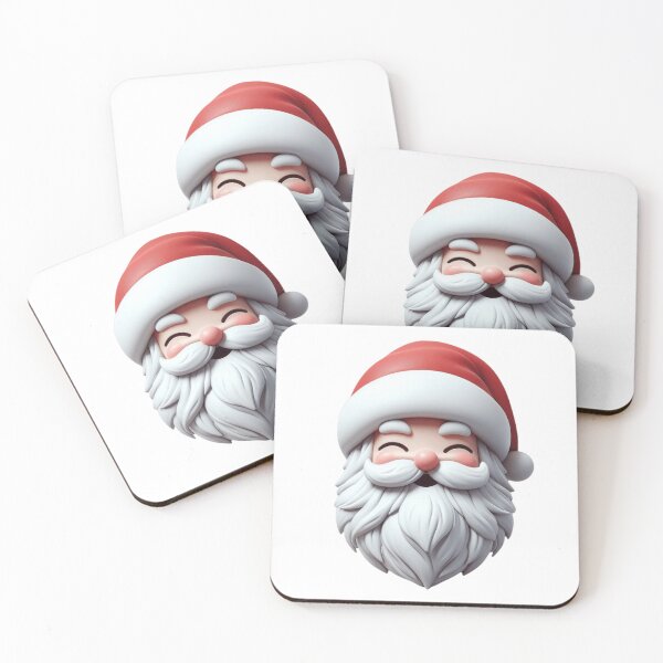 Item preview, Cute Santa Claus Excited for Christmas!  designed and sold by erkabees.