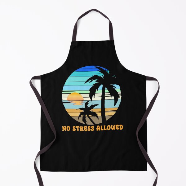 Item preview, Escape to Paradise: Vintage Caribbean Sunset - 'No Stress Allowed' Edition designed and sold by Sun Sand & Sea Art.