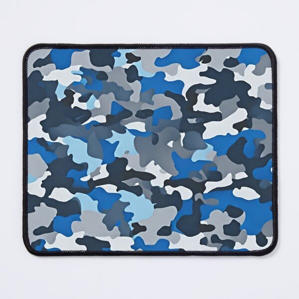 Item preview, Blue camo pattern designed and sold by Sheila5480.