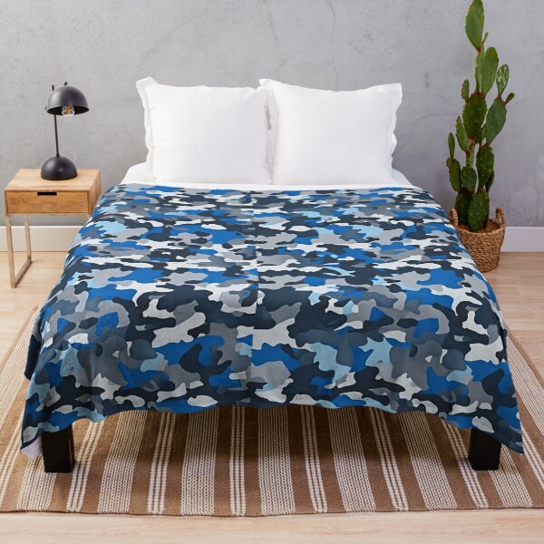 Item preview, Blue camo pattern designed and sold by Sheila5480.