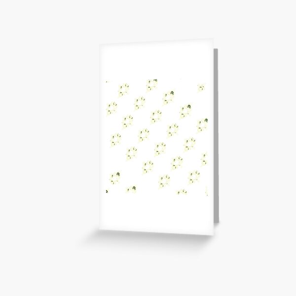 Cream canal flowers Greeting Card