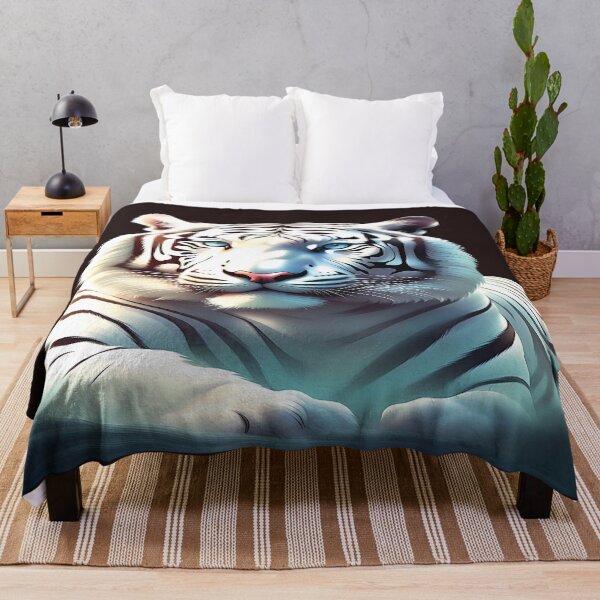 Item preview, The Great White Tiger designed and sold by RockyRambobo.