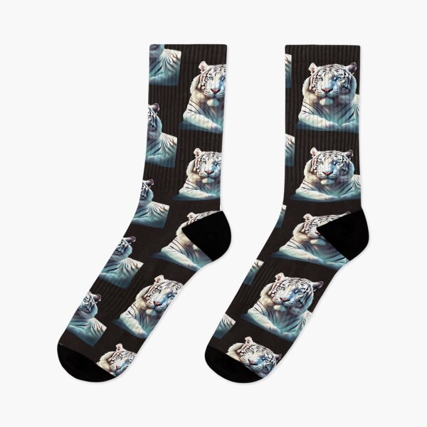 Item preview, The Great White Tiger designed and sold by RockyRambobo.