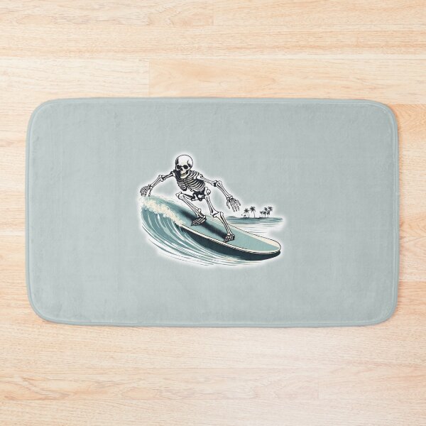 Item preview, Surfin Skelly designed and sold by cozyvintage.