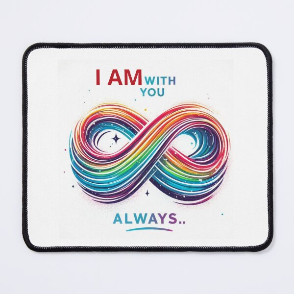 Item preview, I Am With You Always, Infinity Art designed and sold by Faithloveshop.
