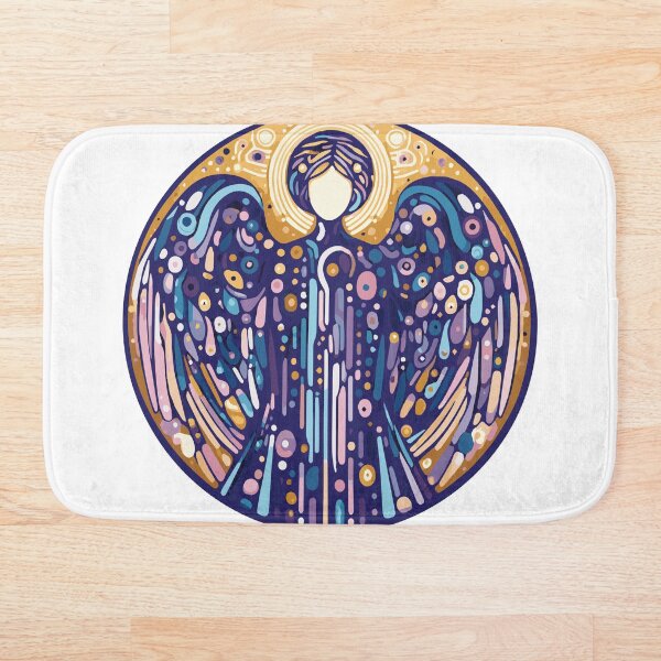 Item preview, Guardian Angel Stained Glass designed and sold by heartsake.