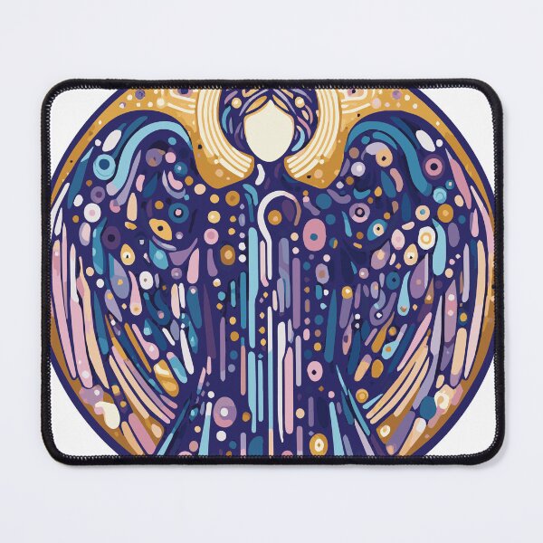 Item preview, Guardian Angel Stained Glass designed and sold by heartsake.