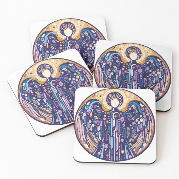 Item preview, Guardian Angel Stained Glass designed and sold by heartsake.