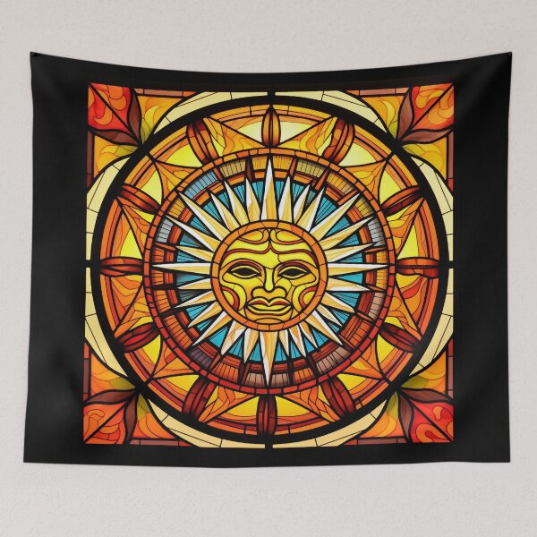Item preview, Stained Glass Sun designed and sold by Sacred-Circle.