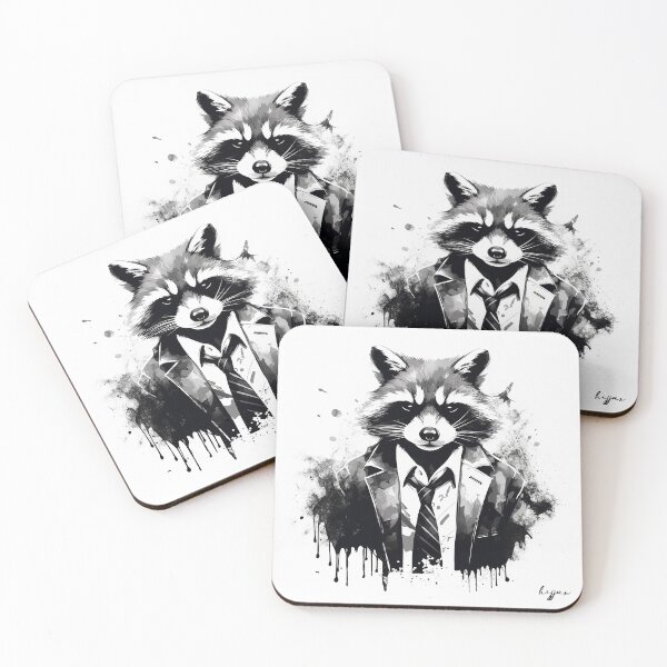 Item preview, Rorschach Raccoon 001 designed and sold by hijjax.