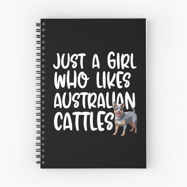 Item preview, Just A Girl Who Likes Australian Cattles designed and sold by TheAnimalZ00.
