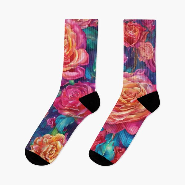 Item preview, Discover the Magic of Radiant Roses: Petals Bursting with Rainbow Colors designed and sold by UnitedColours.