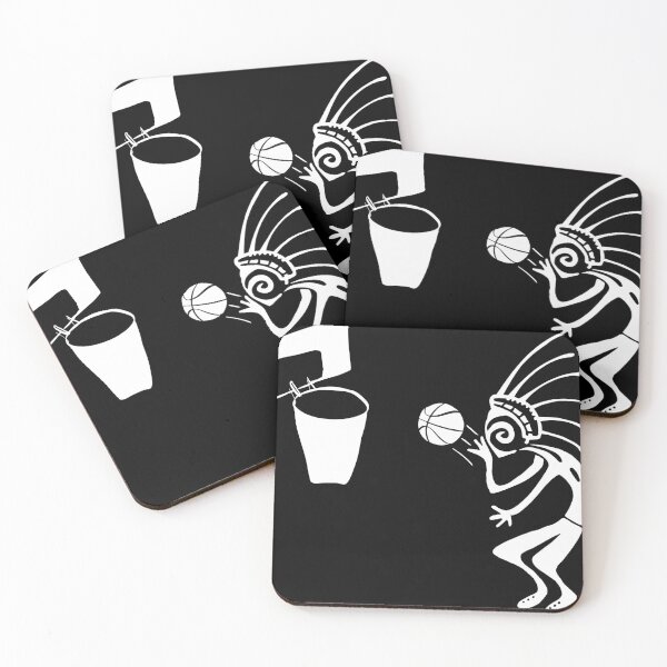 Item preview, Kokopelli basketball white designed and sold by nogamax.