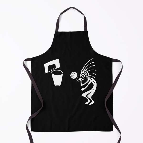 Item preview, Kokopelli basketball white designed and sold by nogamax.