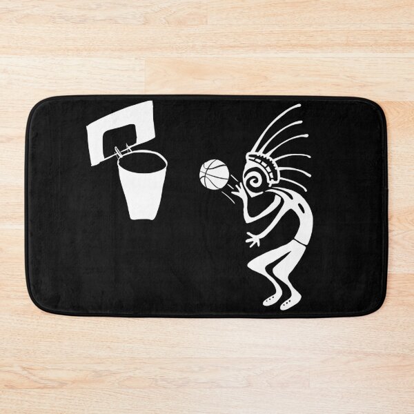 Item preview, Kokopelli basketball white designed and sold by nogamax.