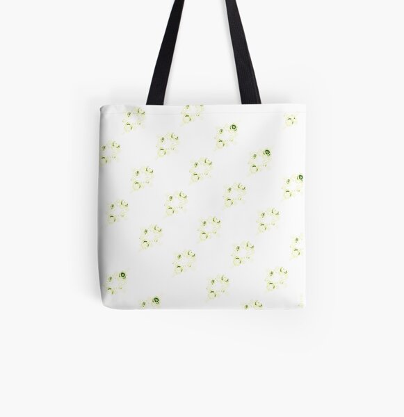 Cream canal flowers All Over Print Tote Bag