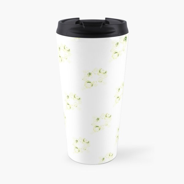 Cream canal flowers Travel Mug