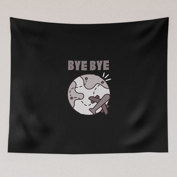 Item preview, Bye Bye World Travel designed and sold by MotionWaves.