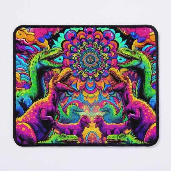 Item preview, Mesozoic Mirage Colorful Dino Visions designed and sold by Daniel Dudgeon.