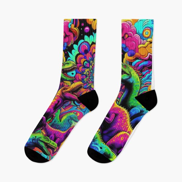 Item preview, Mesozoic Mirage Colorful Dino Visions designed and sold by Daniel Dudgeon.