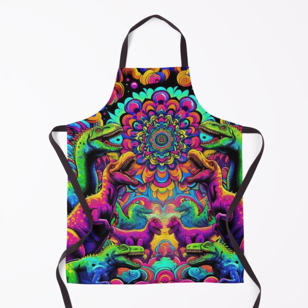 Item preview, Mesozoic Mirage Colorful Dino Visions designed and sold by Daniel Dudgeon.