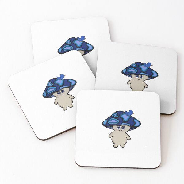 Item preview, Mushi azul designed and sold by MysticGrove.