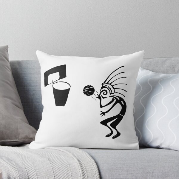 Item preview, Kokopelli basketball black designed and sold by nogamax.