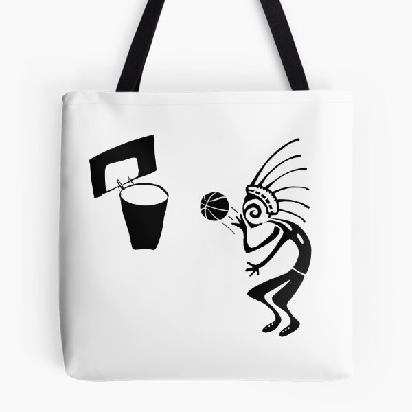 Item preview, Kokopelli basketball black designed and sold by nogamax.