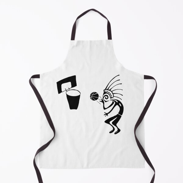 Item preview, Kokopelli basketball black designed and sold by nogamax.