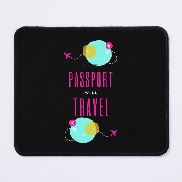 Item preview, Passport Will Travel designed and sold by MotionWaves.