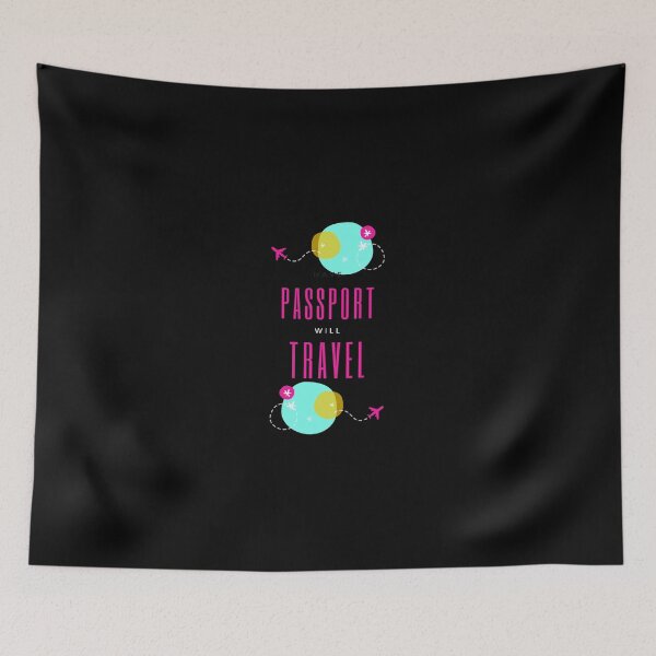 Item preview, Passport Will Travel designed and sold by MotionWaves.