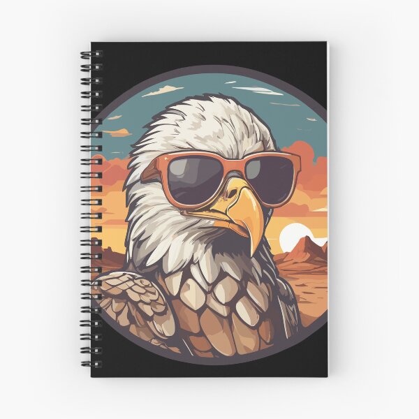 Item preview, Eagle with glasses designed and sold by AblomoDesigns.