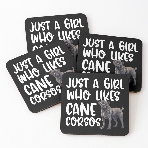 Item preview, Just A Girl Who Likes Cane Corsos designed and sold by TheAnimalZ00.