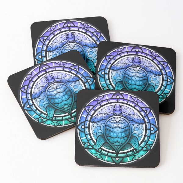Item preview, Stained Glass Turtle designed and sold by Sacred-Circle.