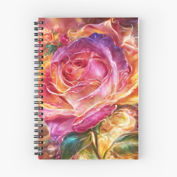Item preview, Illuminate Your Space with Radiant Rainbow Roses: A Symphony of Colors and Sunlit Brilliance designed and sold by UnitedColours.