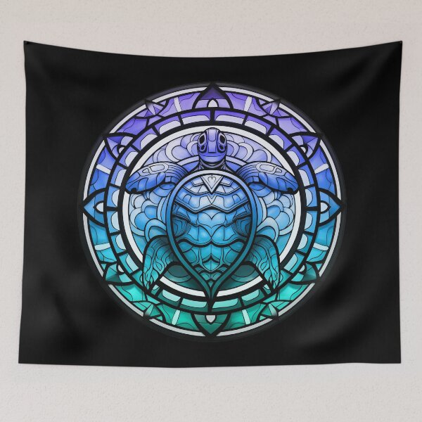 Item preview, Stained Glass Turtle designed and sold by Sacred-Circle.