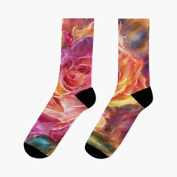 Item preview, Illuminate Your Space with Radiant Rainbow Roses: A Symphony of Colors and Sunlit Brilliance designed and sold by UnitedColours.