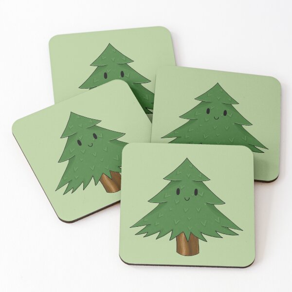Item preview, Cheery Evergreen Tree designed and sold by UnhamperedArt.