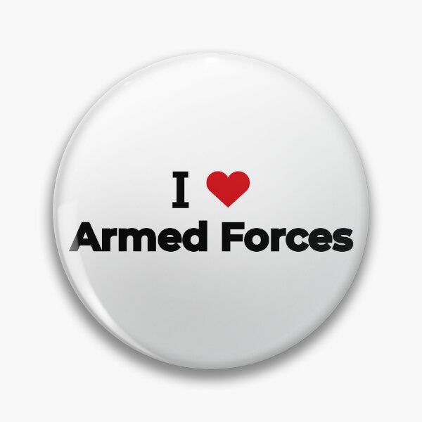 Item preview, I love Armed Forces designed and sold by Moyanana.
