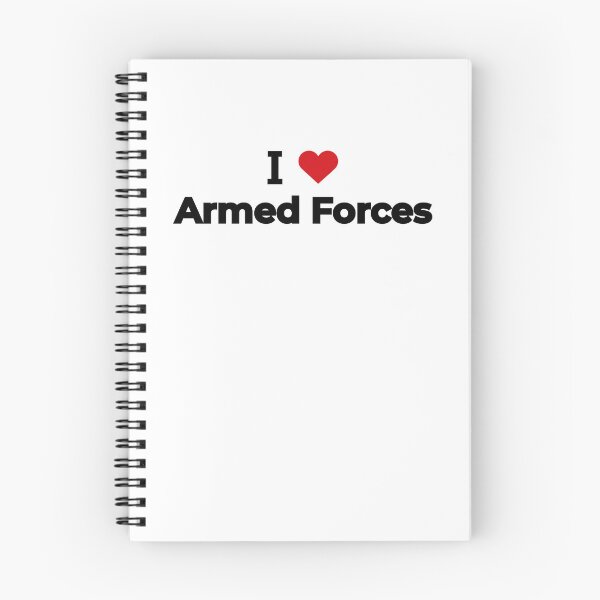 Item preview, I love Armed Forces designed and sold by Moyanana.