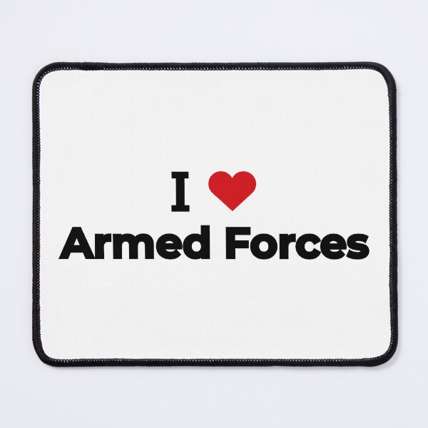 Item preview, I love Armed Forces designed and sold by Moyanana.
