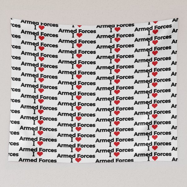 Item preview, I love Armed Forces designed and sold by Moyanana.