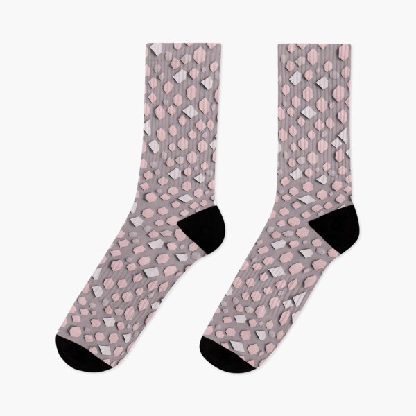 Item preview, Minimal Elegant Polygon Pink - Seamless Pattern designed and sold by Chubuter.