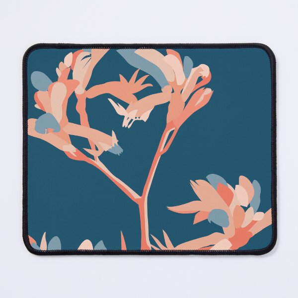 Aperçu de l'œuvre Fleur de patte de kangourou, flore australienne créée et vendue par blueidesign.