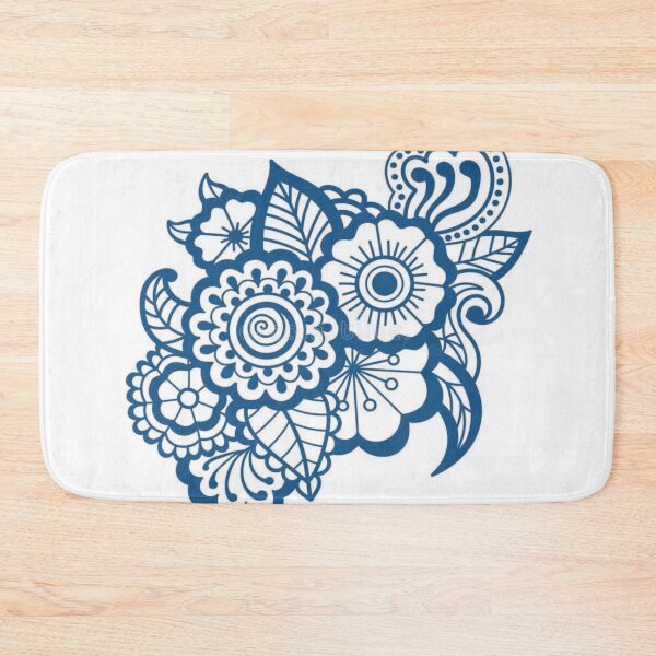 Item preview, Floral Mehendi Tattoo designed and sold by Shopyflix.