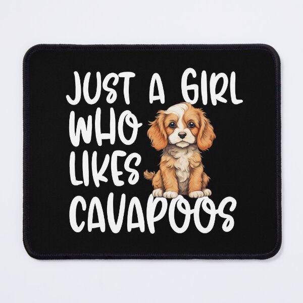Item preview, Just A Girl Who Likes Cavapoos designed and sold by TheAnimalZ00.