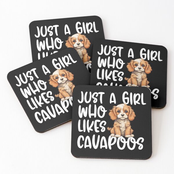 Item preview, Just A Girl Who Likes Cavapoos designed and sold by TheAnimalZ00.